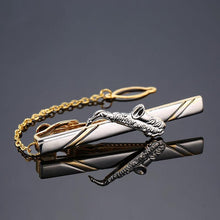将图片加载到图库查看器，Gentlemen Fashion Men Tie Clip Classy Necktie Tie Bar Tie Clip For Men's Skinny Necktie Tie Clip Gift For Husband Dolphin Ship Wedding Tie Men Jewelry Romantic Necktie Bar Clips Groomsmen Grooms Business Formal Necktie Clips
