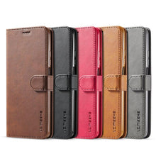 Load image into Gallery viewer, Genuine Premium Leather Detachable Magnetic Flip Cover with Card Holders Horizontal Case For Redmi Note 11 Pro 5G Case On Redmi Note 11 11S 10S 10 10C 9S 9 9T 8T 8 7 Case For Xiaomi Redmi Note11 Pro 5G Case
