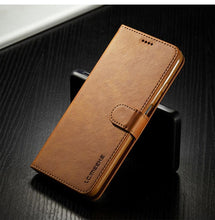 Load image into Gallery viewer, Genuine Premium Leather Detachable Magnetic Flip Cover with Card Holders Horizontal Case For Redmi Note 11 Pro 5G Case On Redmi Note 11 11S 10S 10 10C 9S 9 9T 8T 8 7 Case For Xiaomi Redmi Note11 Pro 5G Case
