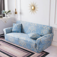 将图片加载到图库查看器，Geometric Sofa Covers Stretch Plaid Sofa Slipcovers for Living Room Elastic Sofa Cover Couch Armchair Cover Towel 1 2 3 4 Seater Slipcover For Sofas Loveseat Armchair Living Room Universal Furniture
