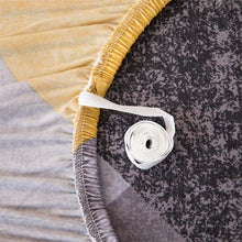 将图片加载到图库查看器，Geometric Sofa Covers Stretch Plaid Sofa Slipcovers for Living Room Elastic Sofa Cover Couch Armchair Cover Towel 1 2 3 4 Seater Slipcover For Sofas Loveseat Armchair Living Room Universal Furniture
