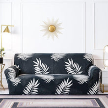 将图片加载到图库查看器，Geometric Sofa Covers Stretch Plaid Sofa Slipcovers for Living Room Elastic Sofa Cover Couch Armchair Cover Towel 1 2 3 4 Seater Slipcover For Sofas Loveseat Armchair Living Room Universal Furniture
