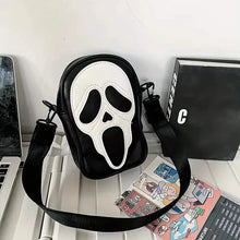 Load image into Gallery viewer, Ghost Skull Pattern Shoulder Bag
