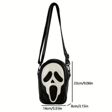 Load image into Gallery viewer, Ghost Skull Pattern Shoulder Bag
