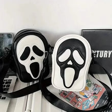 Load image into Gallery viewer, Ghost Skull Pattern Shoulder Bag
