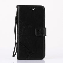 Load image into Gallery viewer, Girls Flip Wallet Case For iPhone 13 12 Mini Stand Leather Back Cover Cute Wallet Design PU Leather Phone Case For iPhone
