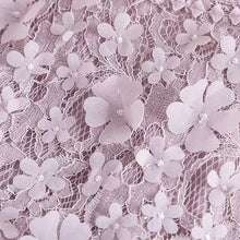 将图片加载到图库查看器，Girls' Ruffle Mesh Embroidered Dress
