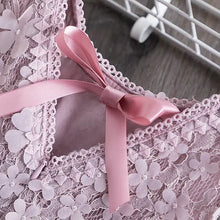 将图片加载到图库查看器，Girls' Ruffle Mesh Embroidered Dress
