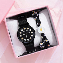 将图片加载到图库查看器，Girls Small Elegant Wrist Watch Women Fashion Nylon Strap Dress Quartz Watch Simple Wild Girlfriends Couple Watch Analog Quartz Watches With Nylon Strap Nylon Band Wristwatch
