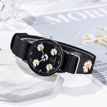 将图片加载到图库查看器，Girls Small Elegant Wrist Watch Women Fashion Nylon Strap Dress Quartz Watch Simple Wild Girlfriends Couple Watch Analog Quartz Watches With Nylon Strap Nylon Band Wristwatch
