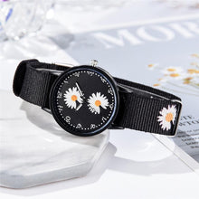 将图片加载到图库查看器，Girls Small Elegant Wrist Watch Women Fashion Nylon Strap Dress Quartz Watch Simple Wild Girlfriends Couple Watch Analog Quartz Watches With Nylon Strap Nylon Band Wristwatch
