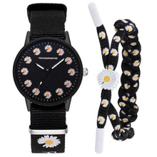 将图片加载到图库查看器，Girls Small Elegant Wrist Watch Women Fashion Nylon Strap Dress Quartz Watch Simple Wild Girlfriends Couple Watch Analog Quartz Watches With Nylon Strap Nylon Band Wristwatch

