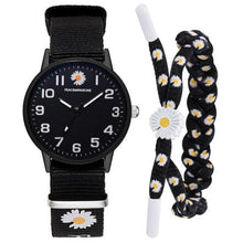 将图片加载到图库查看器，Girls Small Elegant Wrist Watch Women Fashion Nylon Strap Dress Quartz Watch Simple Wild Girlfriends Couple Watch Analog Quartz Watches With Nylon Strap Nylon Band Wristwatch
