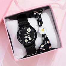 将图片加载到图库查看器，Girls Small Elegant Wrist Watch Women Fashion Nylon Strap Dress Quartz Watch Simple Wild Girlfriends Couple Watch Analog Quartz Watches With Nylon Strap Nylon Band Wristwatch
