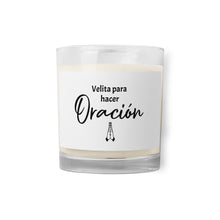 将图片加载到图库查看器，Glass jar soy wax candle
