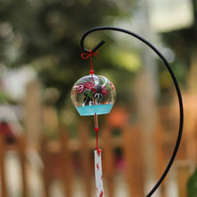 将图片加载到图库查看器，Glass Wind Chimes Japanese-Style Wind Chime Simple And Beautiful Label Pendnat Wind Bells Japanese Glass Wind Chime Handmade Pendants For Birthday Gift and Home Decors
