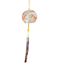 将图片加载到图库查看器，Glass Wind Chimes Japanese-Style Wind Chime Simple And Beautiful Label Pendnat Wind Bells Japanese Glass Wind Chime Handmade Pendants For Birthday Gift and Home Decors
