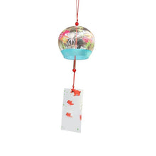 将图片加载到图库查看器，Glass Wind Chimes Japanese-Style Wind Chime Simple And Beautiful Label Pendnat Wind Bells Japanese Glass Wind Chime Handmade Pendants For Birthday Gift and Home Decors
