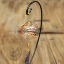 将图片加载到图库查看器，Glass Wind Chimes Japanese-Style Wind Chime Simple And Beautiful Label Pendnat Wind Bells Japanese Glass Wind Chime Handmade Pendants For Birthday Gift and Home Decors
