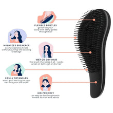 Load image into Gallery viewer, Glide Thru Detangling Brush for Kids &amp; Adult Hair
