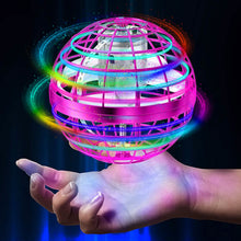 Load image into Gallery viewer, Flying Orb Ball Rechargeable Boomerang Spinner UFO Drone Toy
