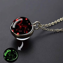 Load image into Gallery viewer, Glow-in-the-Dark Zodiac Pendant Necklace

