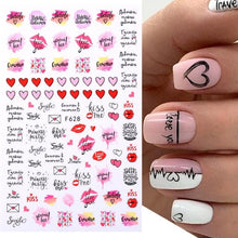 将图片加载到图库查看器，Gold 3D Nail Sticker Curve Stripe Lines Nails Stickers Gradient Adhesive Striping Tape Nail Foil Nail Art Stickers Decals Silver Strip Line Nail Decal Self-Adhesive 3D Wave Decal Decoration Metallic Curve Design Decoration for Women Girls

