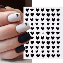 将图片加载到图库查看器，Gold 3D Nail Sticker Curve Stripe Lines Nails Stickers Gradient Adhesive Striping Tape Nail Foil Nail Art Stickers Decals Silver Strip Line Nail Decal Self-Adhesive 3D Wave Decal Decoration Metallic Curve Design Decoration for Women Girls
