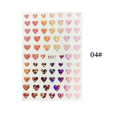 将图片加载到图库查看器，Gold Christmas Snowflake 3D Nail Stickers Sparkly Iridescent Silver Xmas Tree Elk Deer Transfer Sliders Winter Nails Accessories Design Decor Tip Transfer Nail Decals Sticker For Pretty Girl Self-Adhesive Nail Decals Designer Nail Stickers
