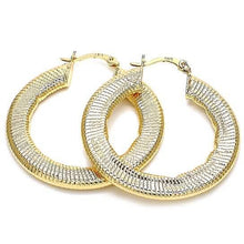 Load image into Gallery viewer, Gold Filled Flat Hoop Earrings
