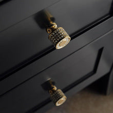 将图片加载到图库查看器，Gold Luxury Door Handles Zinc Alloy Cabinet Handle Drawer Knobs European Wardrobe Pulls Kitchen Furniture Handle Wardrobe Drawer Dresser Closet Furniture Door Handles Knobs Kitchen Office Home Hardware
