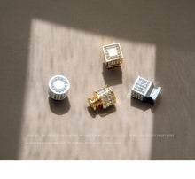 将图片加载到图库查看器，Gold Luxury Door Handles Zinc Alloy Cabinet Handle Drawer Knobs European Wardrobe Pulls Kitchen Furniture Handle Wardrobe Drawer Dresser Closet Furniture Door Handles Knobs Kitchen Office Home Hardware
