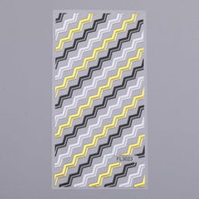 将图片加载到图库查看器，Gold Silver 3D Nail Sticker Curve Stripe Lines Nails Stickers Gradient Adhesive Striping Tape Nail Art Stickers Decal Decoration Metallic Curve Strip Line Nail Decal Self-Adhesive 3D Wave Design Decoration for Women Girls
