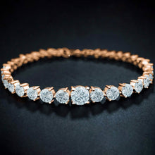 Load image into Gallery viewer, Graduated Cubic Zirconia Tennis Bracelets
