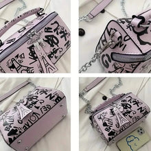 Load image into Gallery viewer, Graffiti Trendy Chain Crossbody Bag for Women
