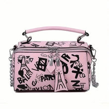 Load image into Gallery viewer, Graffiti Trendy Chain Crossbody Bag for Women
