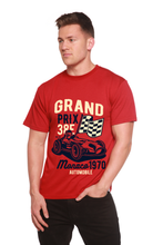 将图片加载到图库查看器，Grand Prix Men's Bamboo Viscose/Organic Cotton Short Sleeve Graphic T-Shirt
