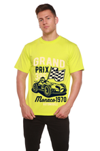 将图片加载到图库查看器，Grand Prix Men's Bamboo Viscose/Organic Cotton Short Sleeve Graphic T-Shirt
