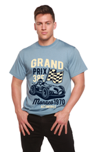 将图片加载到图库查看器，Grand Prix Men's Bamboo Viscose/Organic Cotton Short Sleeve Graphic T-Shirt
