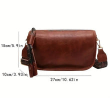 将图片加载到图库查看器，Graphic Pattern Zipper Crossbody Bag
