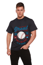 Load image into Gallery viewer, Great Baseball Men's Bamboo Viscose/Organic Cotton Short Sleeve Graphic T-Shirt
