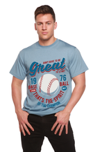 Load image into Gallery viewer, Great Baseball Men's Bamboo Viscose/Organic Cotton Short Sleeve Graphic T-Shirt
