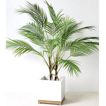 Load image into Gallery viewer, Green Artificial Palm Leaves Plastic Tropical Tree Fake  Indoor Outdoor Garden Home Outdoor Decorations
