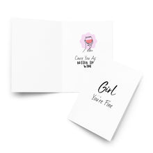 将图片加载到图库查看器，Greeting card
