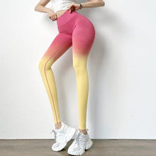 Load image into Gallery viewer, Gym Legging Women Workout Fitness Jogging Running Leggings For Women Lifting Yoga Pants Tummy Control Tight Leggings Stretch Sportswear Anti Cellulite  Yoga Pants
