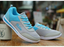 Load image into Gallery viewer, Gym Woman Spring Summer Sneakers Breathable Women Casual Shoes Trainers Running Shoes Light Mesh Tennis Casual Sneakers Fashion Walking Shoes For Womens
