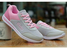 Load image into Gallery viewer, Gym Woman Spring Summer Sneakers Breathable Women Casual Shoes Trainers Running Shoes Light Mesh Tennis Casual Sneakers Fashion Walking Shoes For Womens
