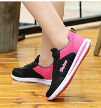 Load image into Gallery viewer, Gym Woman Spring Summer Sneakers Breathable Women Casual Shoes Trainers Running Shoes Light Mesh Tennis Casual Sneakers Fashion Walking Shoes For Womens

