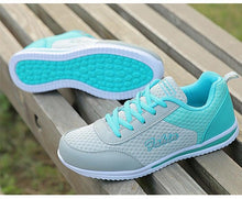 Load image into Gallery viewer, Gym Woman Spring Summer Sneakers Breathable Women Casual Shoes Trainers Running Shoes Light Mesh Tennis Casual Sneakers Fashion Walking Shoes For Womens
