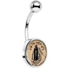 将图片加载到图库查看器，Witches Brew Poison Potion Halloween Belly Ring
